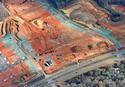Exchange at Indian Land aerial photo