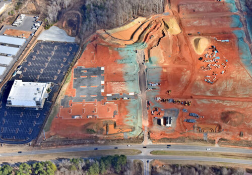 Exchange at Indian Land aerial photo