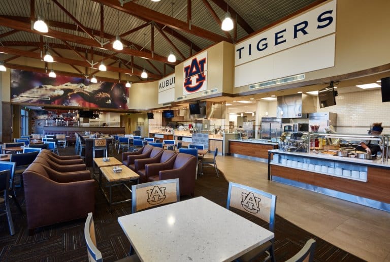 Auburn University Wellness Kitchen Interior