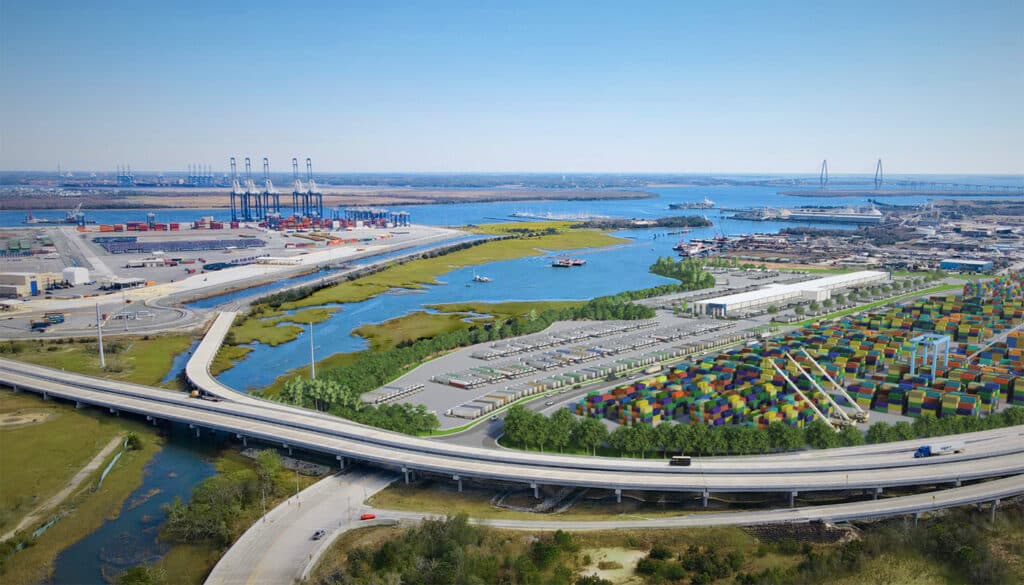 Shipyard Creek Logistic Center Exterior rendering