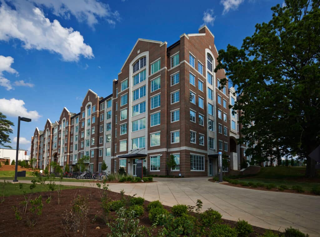 South Donahue Resident Hall & Parking Deck