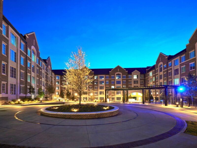 South Donahue Residence Hall & Parking Deck