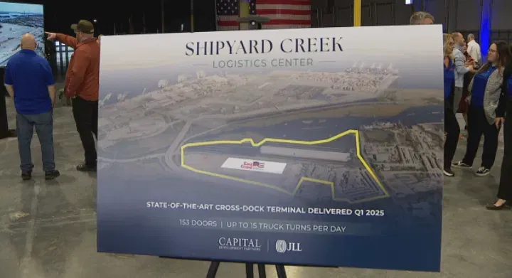 Shipyard Creek Logistics Center Opens in Charleston County